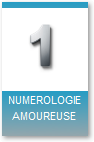 Chiffre 1 en numerologie amoureuse