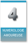 Chiffre 4 en numerologie amoureuse
